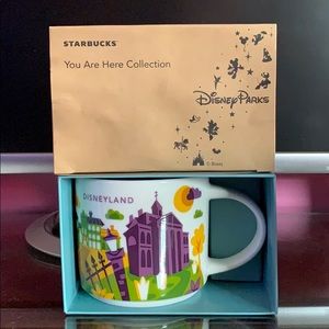 Disneyland Starbucks You Are Here Mug